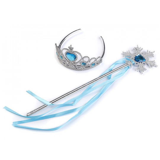 Jelmezbáli készlet  / korona- jégkirálynő | Mimib