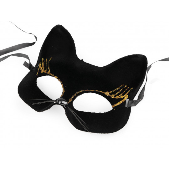 Maszkabáli maszk - zamat glitterekkel macsk | Mimib