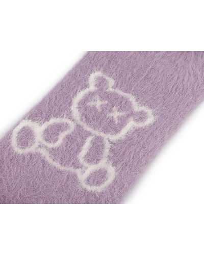 Dámske / dievčenské ponožky teplé členkové - 1 pár | Mimib