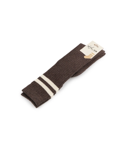 Dámske / dievčenské podkolienky vlnené - 1 pár | Mimib