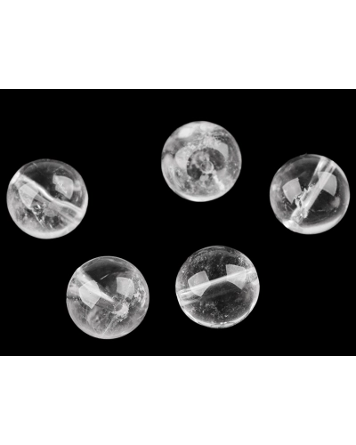 Krištáľ, minerálne korálky Ø12 mm - 5 ks | Mimib