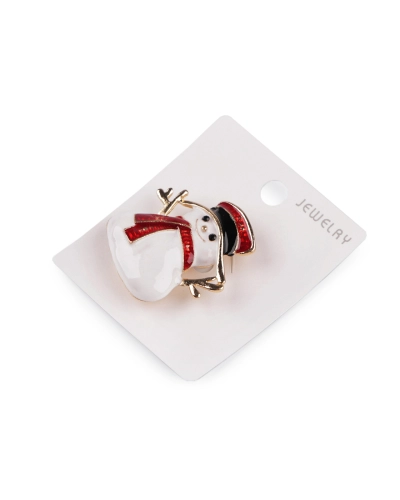 Brošňa snehuliak - 1 ks | Mimib