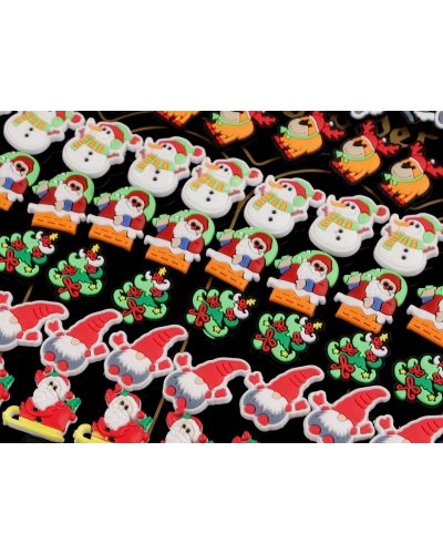 Silikónové magnetky - Vianoce - 100 ks | Mimib