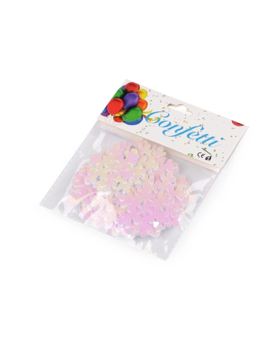 Konfety vianočné vločky - 1 sáčok | Mimib