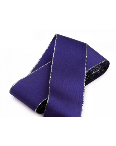 Stuha taftová s lurexom šírka 40 mm - 10 m | Mimib