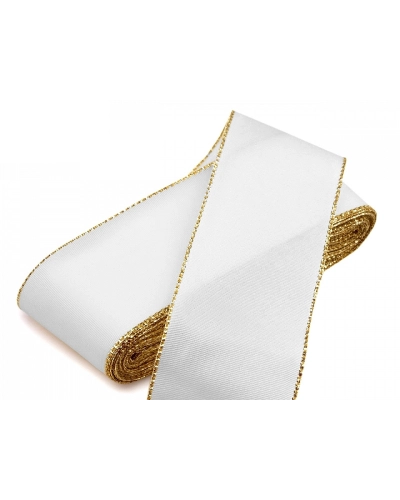 Stuha taftová s lurexom šírka 40 mm - 10 m | Mimib