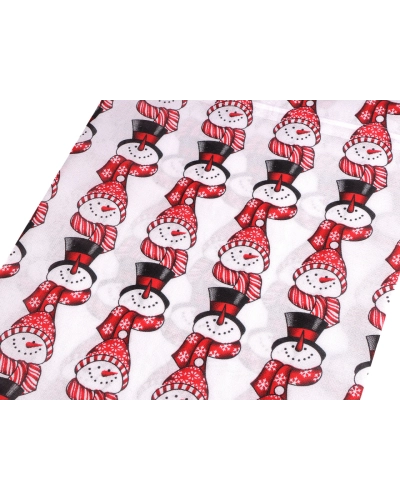 Vianočné darčekové vrecko snehuliak 30x40 cm - 1 ks | Mimib