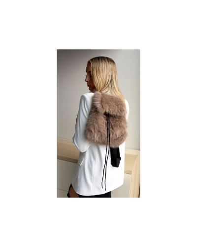 Kožušinový batoh 27x30 cm - 1 ks | Mimib