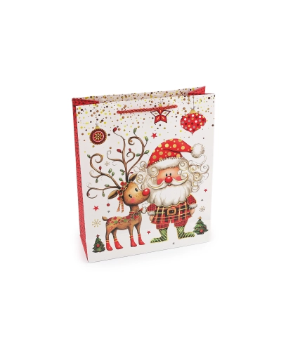 Vianočná darčeková taška - 4 ks | Mimib