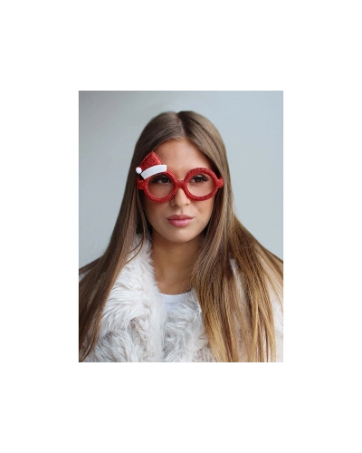 Vianočné párty / karnevalové okuliare Santa, snehuliak - 1 ks | Mimib