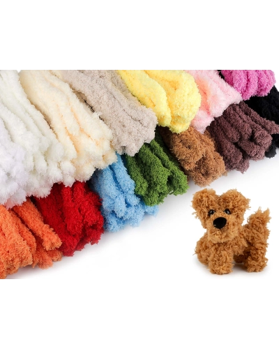 Jumbo mikroplyšové drôtiky na tvorenie / výrobu zvieratiek Ø20 mm dĺžka 100 cm - 5 ks | Mimib