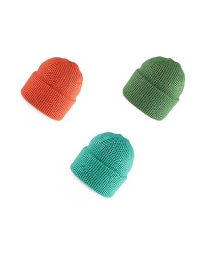 Dámska zimná čiapka s králičou vlnou a jemným lurexom - 1 ks | Mimib