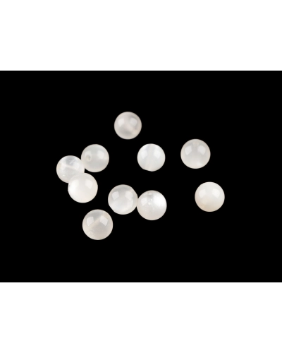 Mesačný kameň syntetický, minerálne korálky Ø6 mm - 10 ks | Mimib