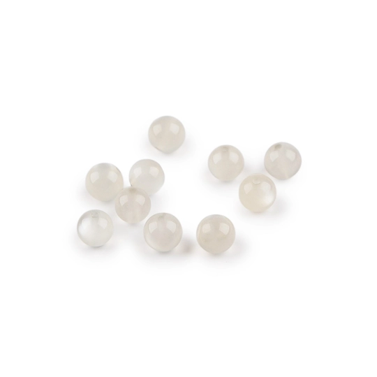 Mesačný kameň syntetický, minerálne korálky Ø6 mm - 10 ks | Mimib