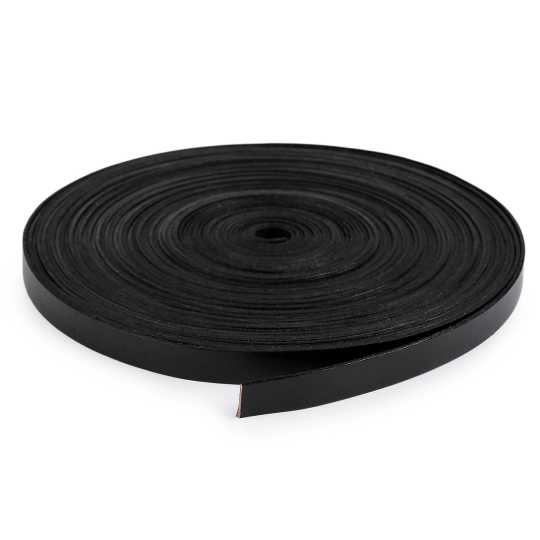 Kožený popruh / ucho na tašky šírka 15 mm metráž - 1 m | Mimib