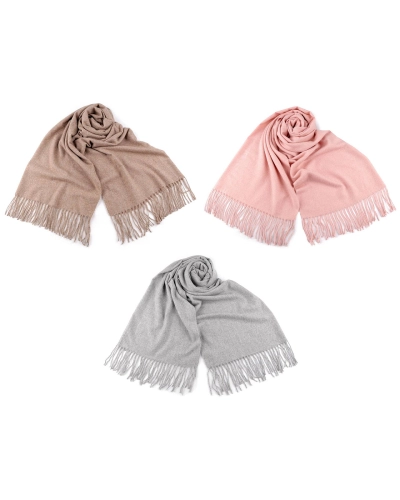 Šatka / šál / pléd so strapcami 70x190 cm - 1 ks | Mimib