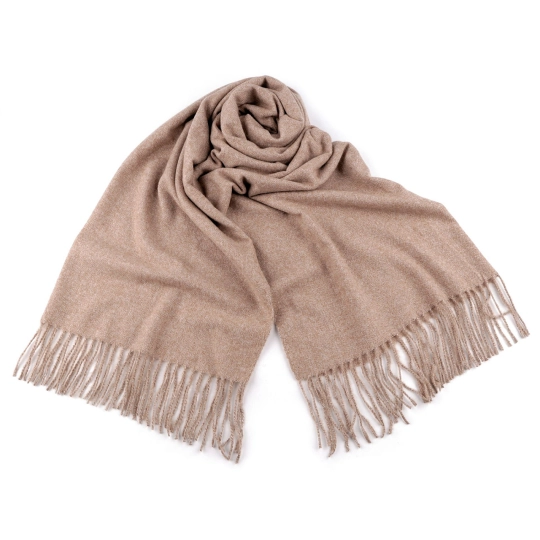 Šatka / šál / pléd so strapcami 70x190 cm - 1 ks | Mimib