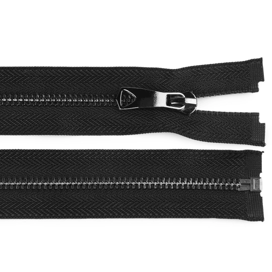 Kovový zips No 5 dĺžka 65 cm s ozdobným bežcom - 1 ks | Mimib