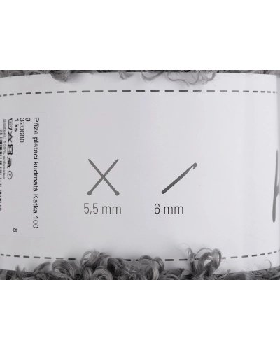 Priadza pletacia kučeravá Katka 100 g - 1 ks | Mimib