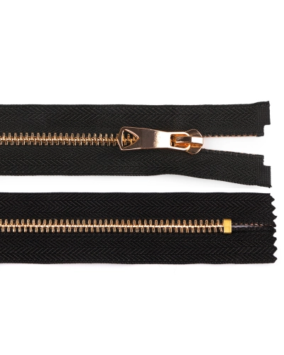 Kovový zips No 5 dĺžka 18 cm s ozdobným jazdcom - 1 ks | Mimib