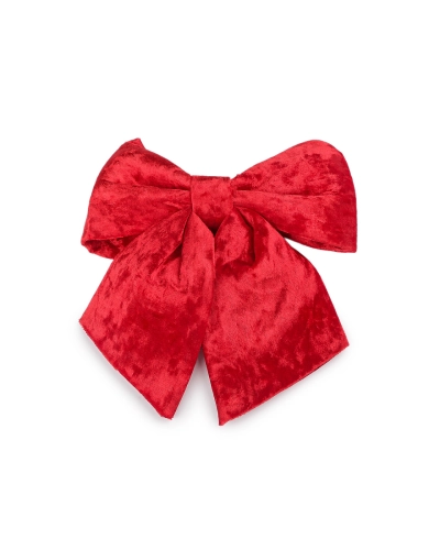 Vianočná mašľa zamatová 21x24 cm - 1 ks | Mimib