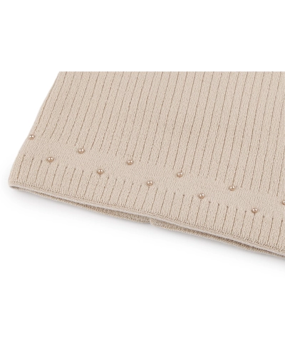 Dámska / dievčenská zimná čiapka s perlami Lamblook - 1 ks | Mimib