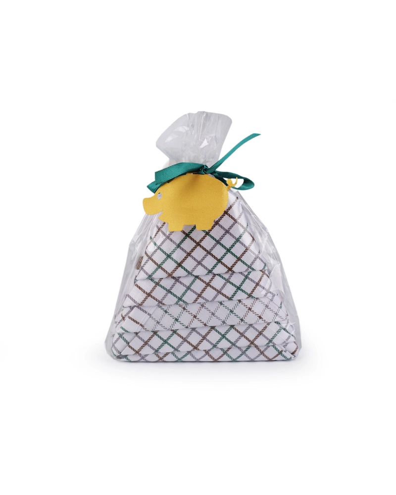 Utierky z egyptskej bavlny vo vianočnom balení 50x70 cm - 3 ks | Mimib