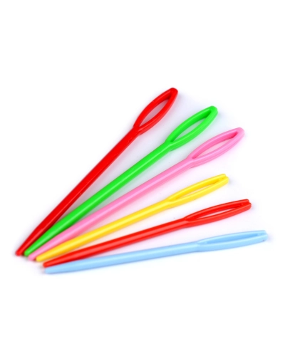 Műanyag varrótű 6 darab | Mimib