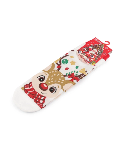 Dámske / dievčenské vianočné ponožky - 1 pár | Mimib