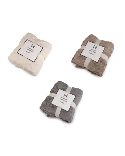 Deka plyšová, vrkôčiková 150x200 cm - 1 ks | Mimib