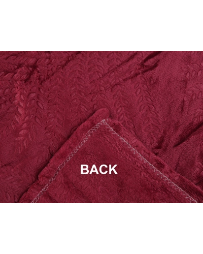 Deka mikroplyš lístky 150x200 cm - 1 ks | Mimib