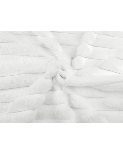 Kožušina s pruhmi / imitácia činčily - 1 m | Mimib