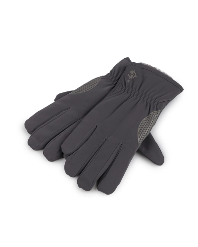 Pánske rukavice kombinácia šuštiak, zateplené - 1 pár | Mimib