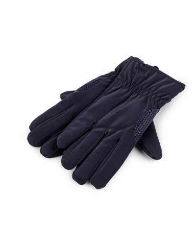 Pánske rukavice kombinácia šuštiak, zateplené - 1 pár | Mimib