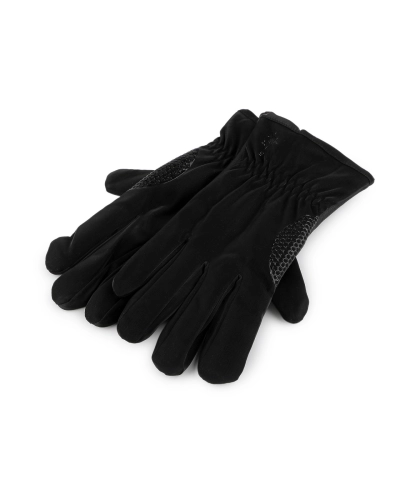 Pánske rukavice kombinácia šuštiak, zateplené - 1 pár | Mimib