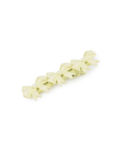 Kovová sponka do vlasov mašľa, listy - 1 ks | Mimib