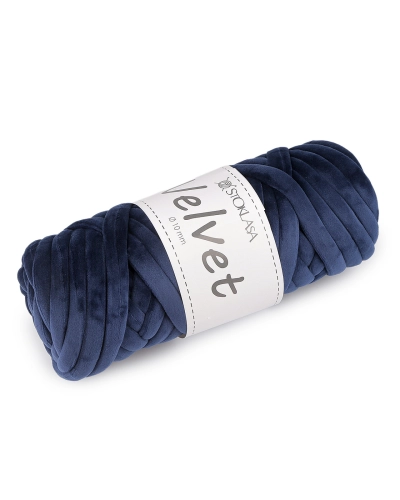 Priadza Marshmallow hrubá Velvet Ø10 mm 500 g - 1 ks | Mimib