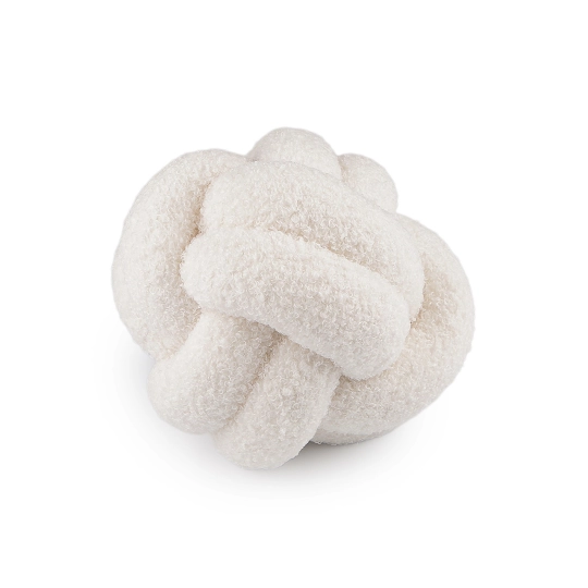 Dekoračný vankúš uzol boucle Ø20 cm - 1 ks | Mimib