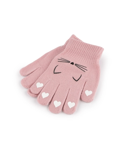 Detské pletené rukavice mačka - 1 pár | Mimib