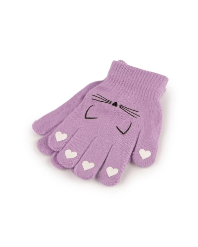 Detské pletené rukavice mačka - 1 pár | Mimib