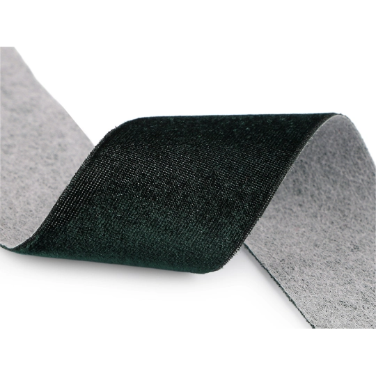 Zamatová stuha na cievke vo vianočných farbách šírka 50 mm, návin 2,7 m - 1 ks | Mimib