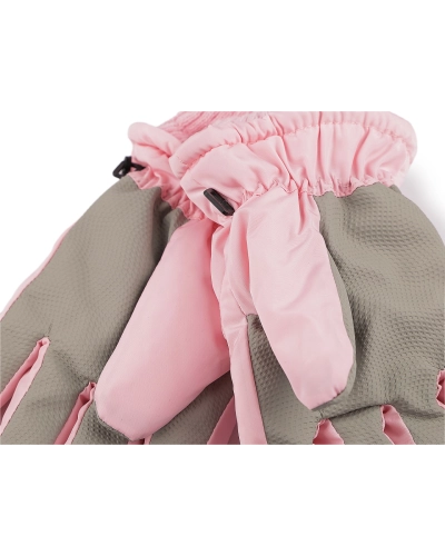 Detské rukavice šusťákové zateplené s elastickým nápletom - 1 pár | Mimib