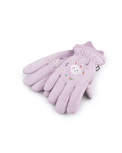 Detské rukavice šusťákové zateplené s elastickým nápletom - 1 pár | Mimib