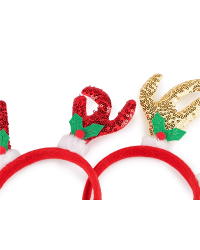 Čelenka do vlasov vianočná / párty - 1 ks | Mimib