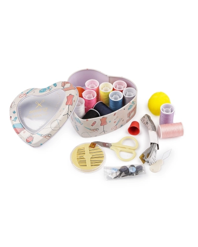 Súprava na šitie v plechovej krabičke - 1 ks | Mimib