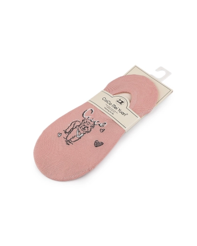 Dámske / dievčenské bavlnené ponožky do tenisiek - 1 pár | Mimib