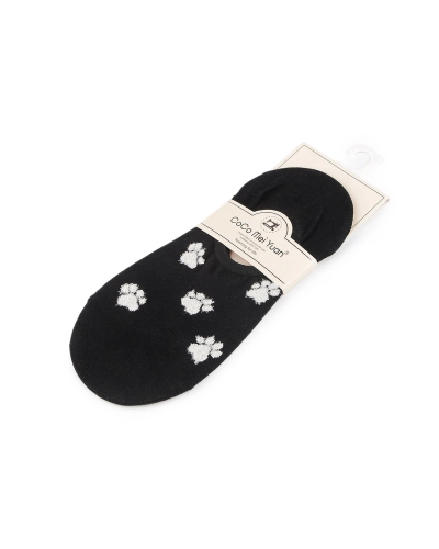 Dámske / dievčenské bavlnené ponožky do tenisiek - 1 pár | Mimib