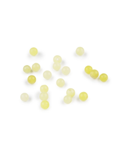 Jadeit syntetický, minerálne korálky Ø4, 5 mm - 20 ks | Mimib