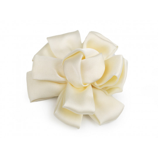 Szatén virág varrásra és ragasztásra Ø6,5 cm | Mimib