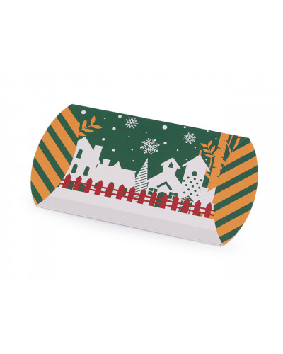 Karácsonyi ajándék doboz szarvas, mikulás, hóember| Mimib